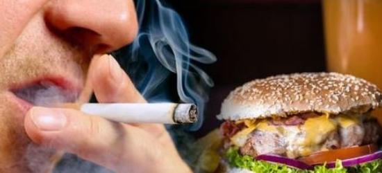 Avoid fast food, smoking and alcohol