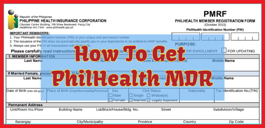 How to Update Your PhilHealth Membership Data Record