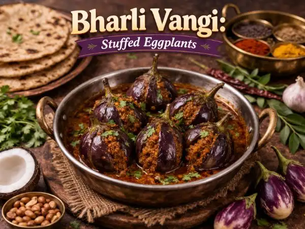 Bharli Vangi: Stuffed Eggplants