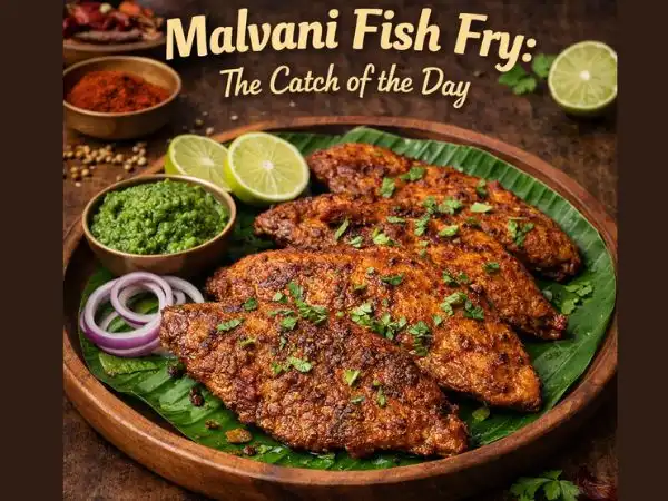 Malvani fish fry with chutney