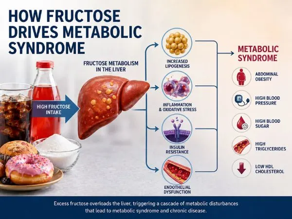 How Fructose Drives Metabolic Syndrome