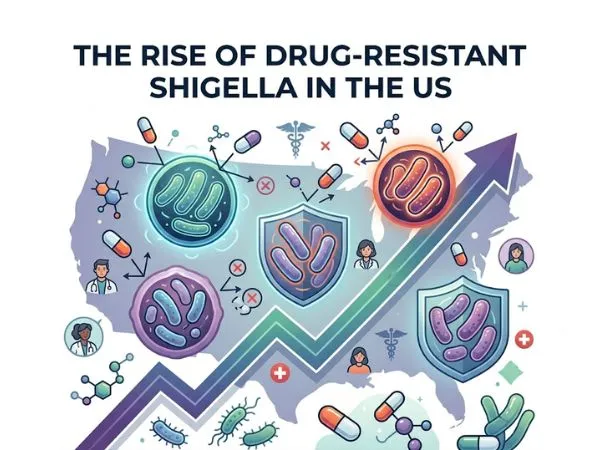 The Rise of Drug-Resistant Shigella in the US