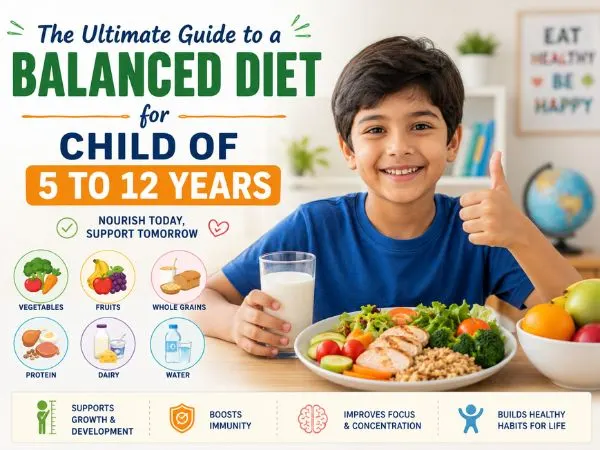 The Ultimate Guide to a Balanced Diet for Child of 5 to 12 Years